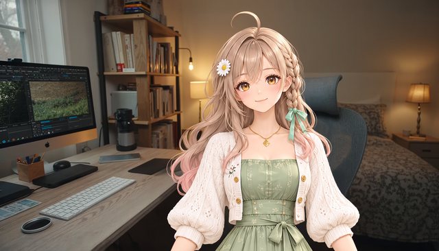 同一個房間，人換成陽菜